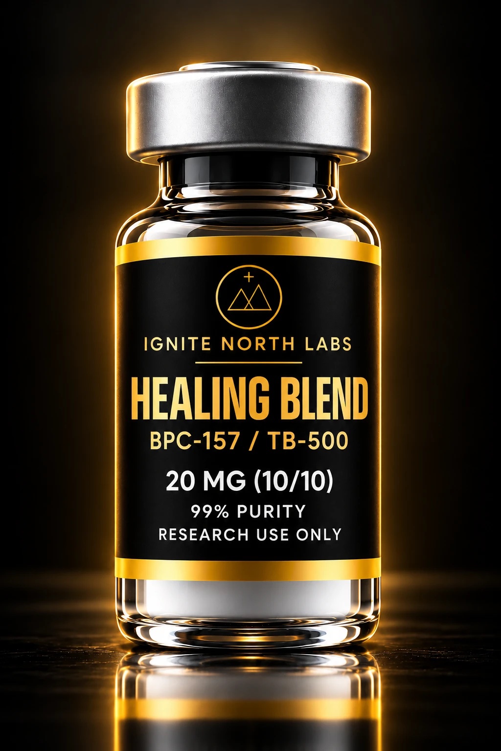 Healing Blend vial, Ignite North Labs