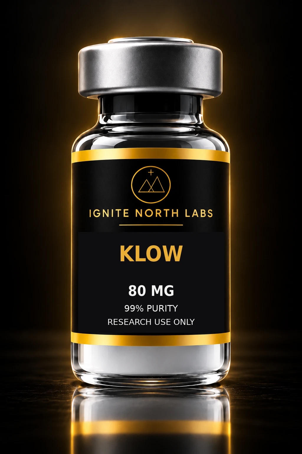 KLOW vial, Ignite North Labs